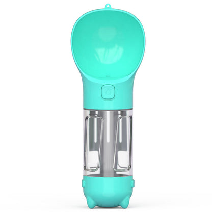 Pet multifunctional water cup Going with the dog